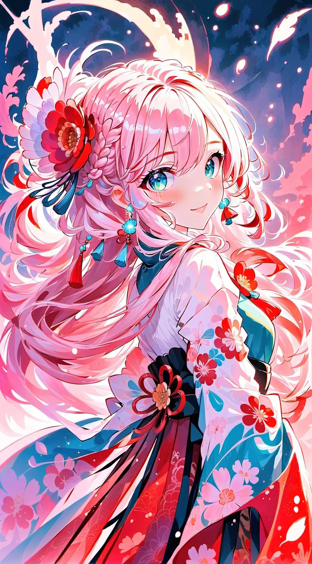 ai character: Pinky background