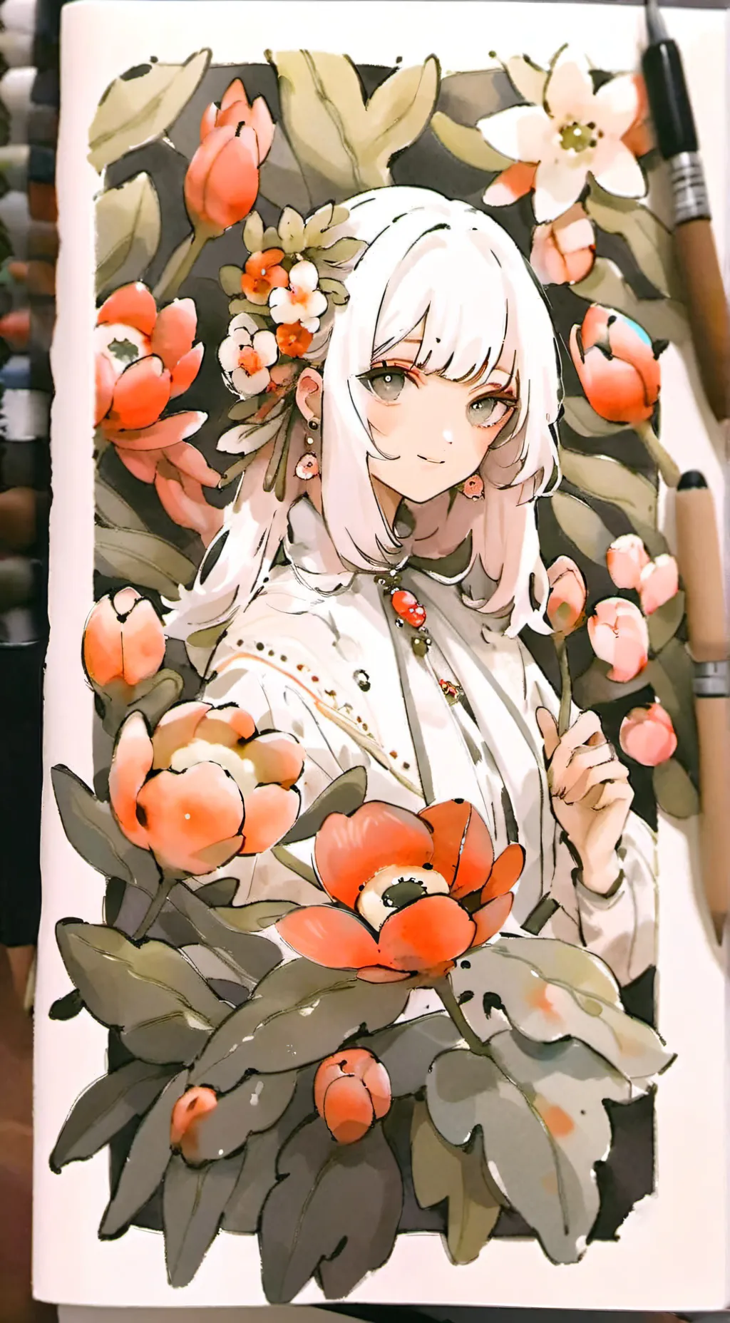 ai character: E background