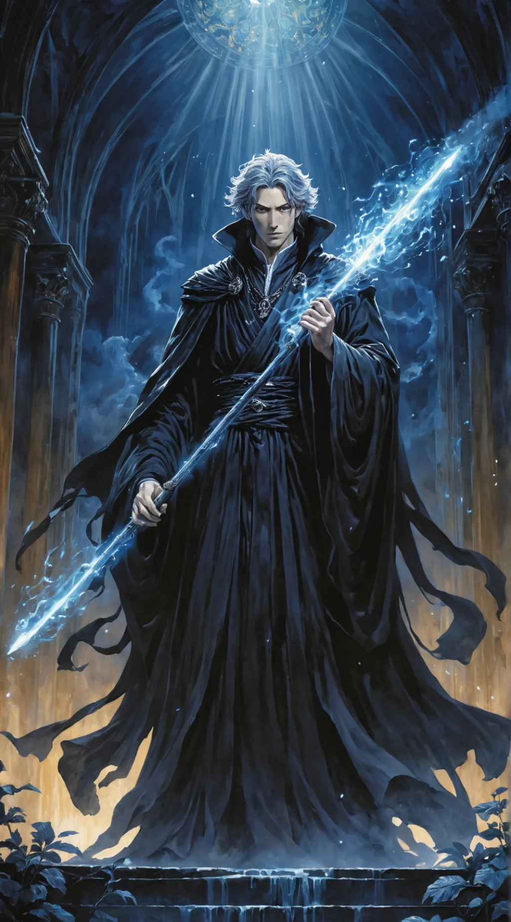 ai character: Damien background