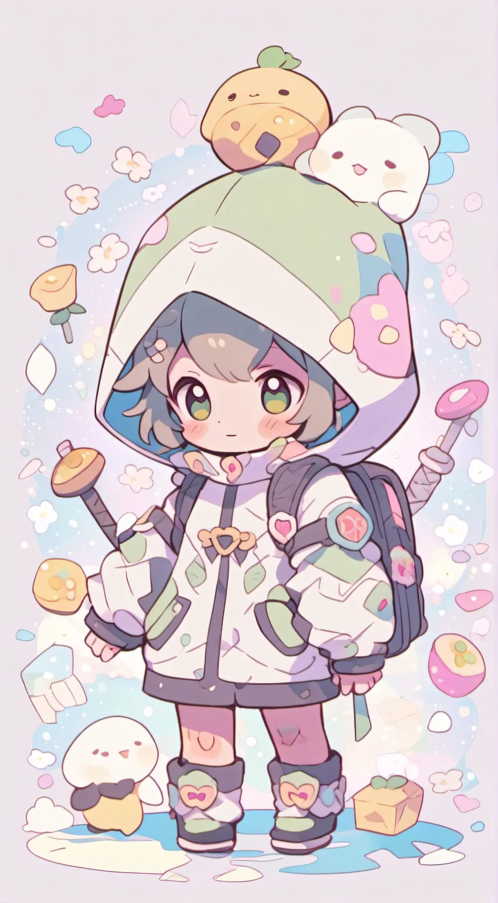 ai character: irmã mimada❤️‍🔥👑 background