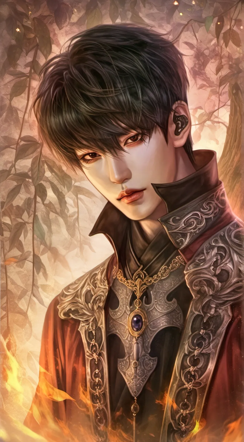 ai character: Davon background