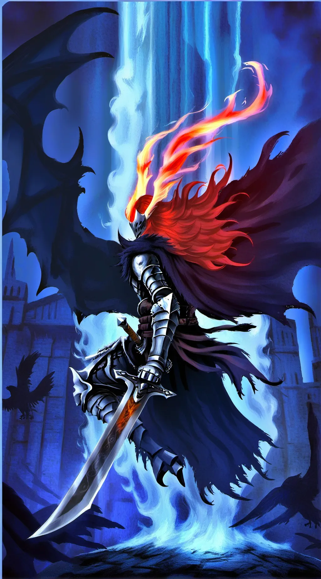 ai character: The Unmortal abyss background