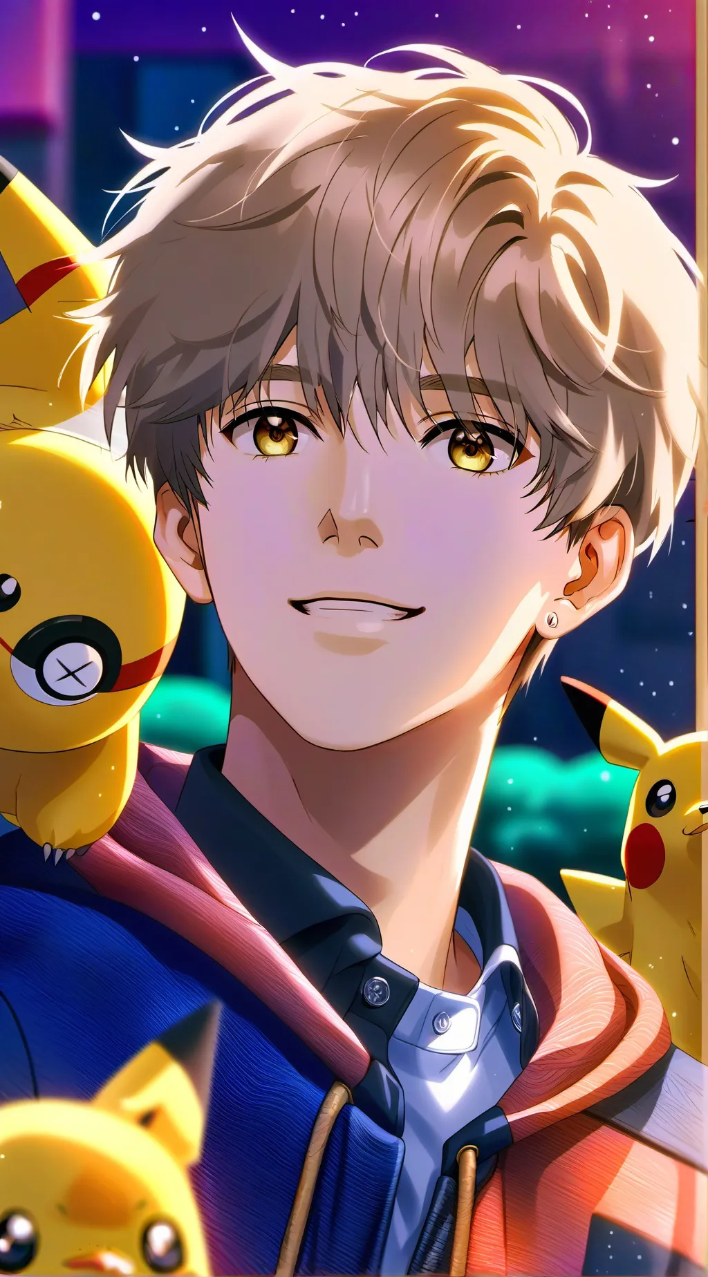 ai character: MHA Summer Program background