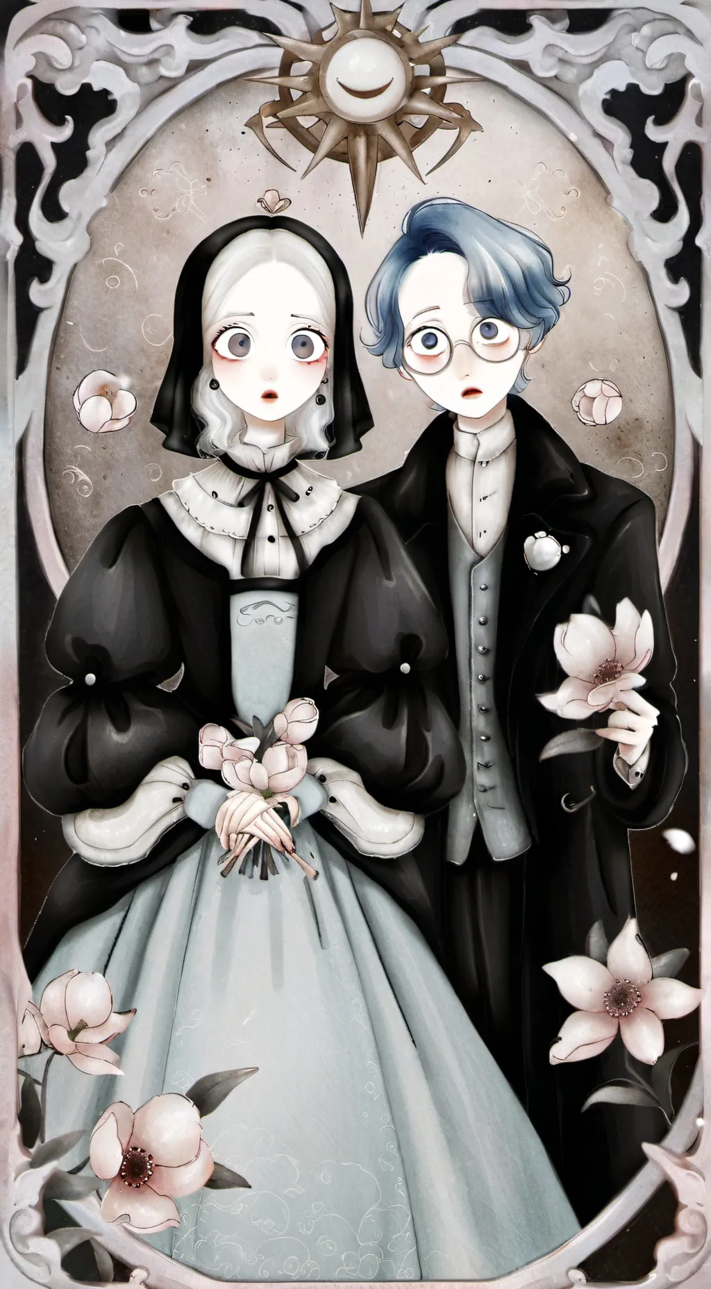 ai character: oh uh duno,,, background