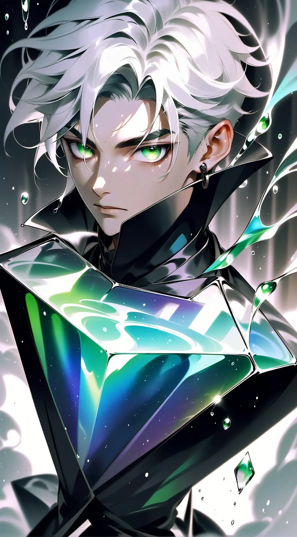 ai character: Bakugo  background