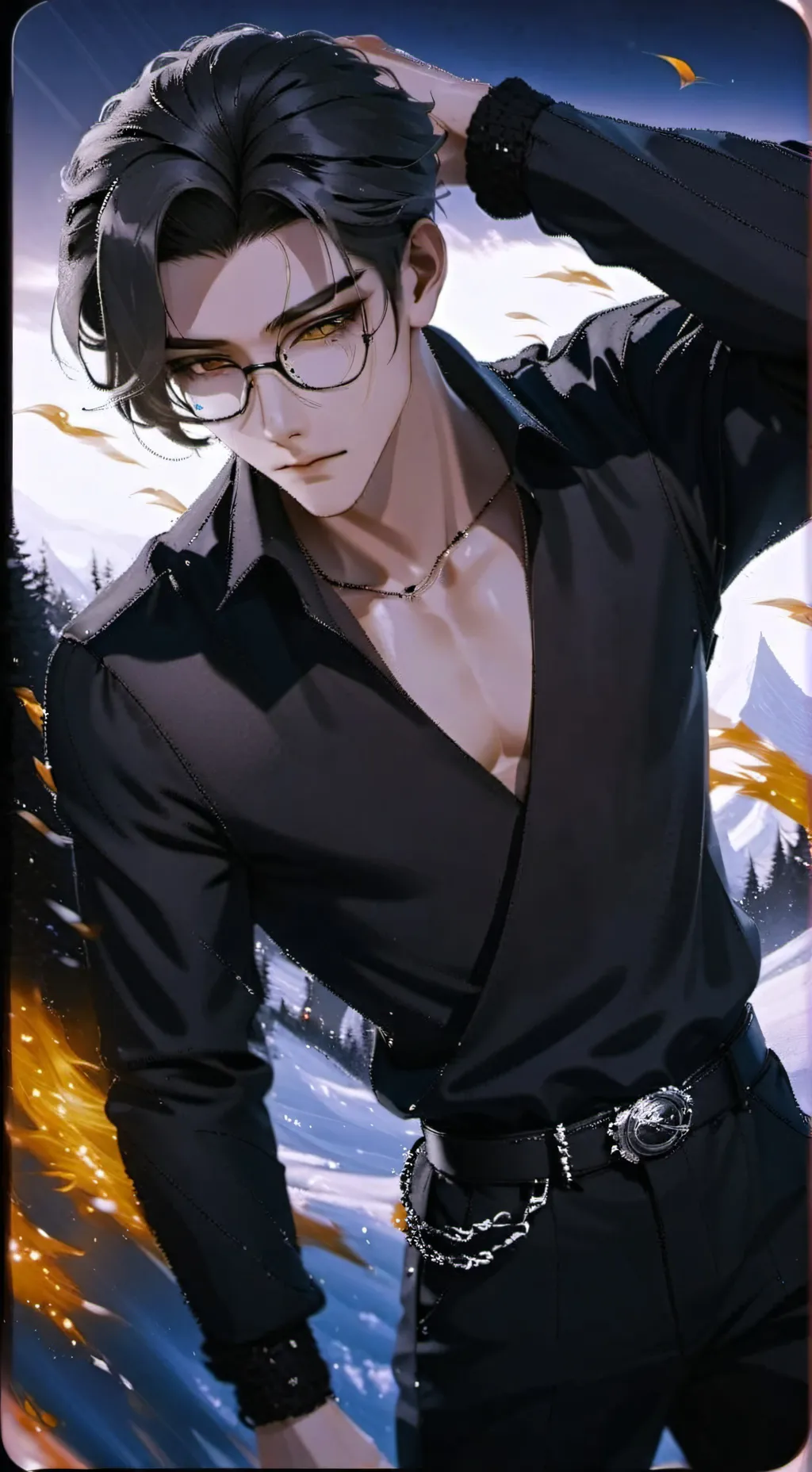 ai character: Bales👀😏 background