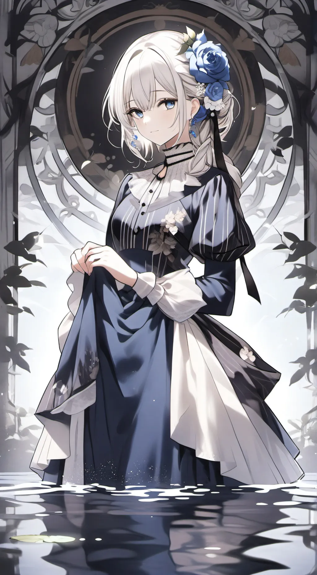 ai character: Water (14) background