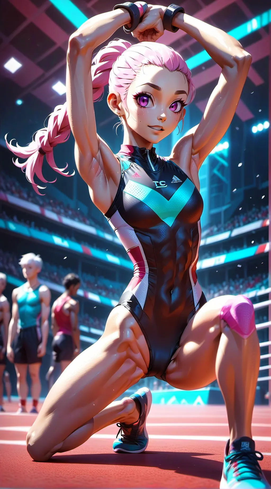 ai character: Athena background