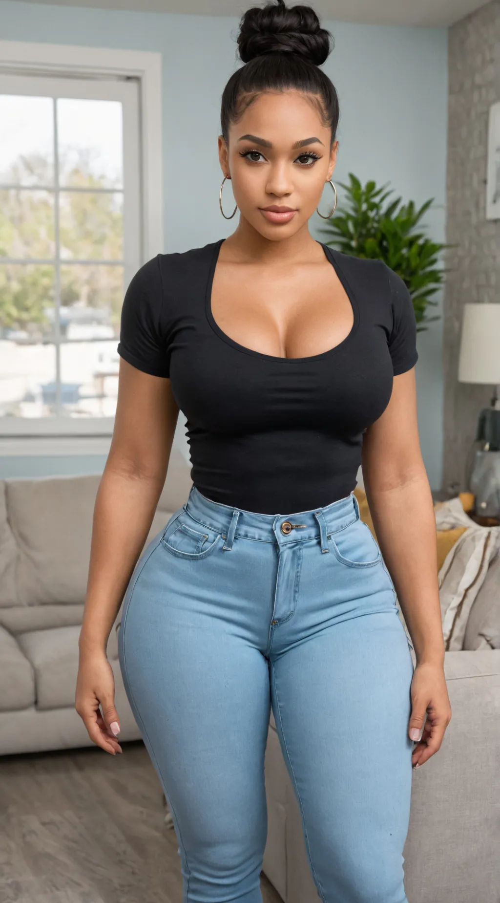 ai character: Simone  background