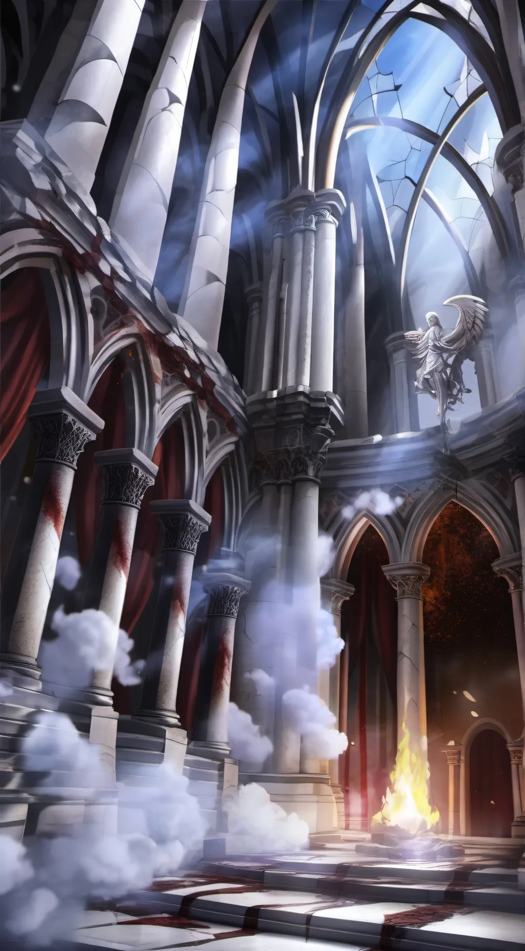 ai character: The dome background