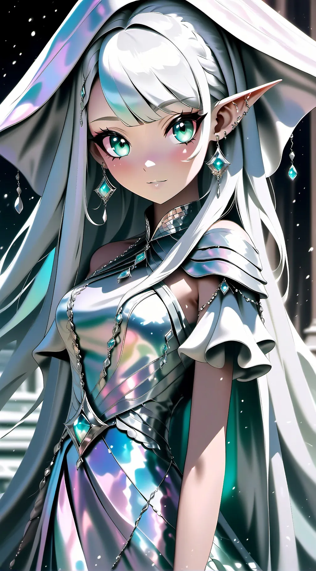 ai character: Lyria background