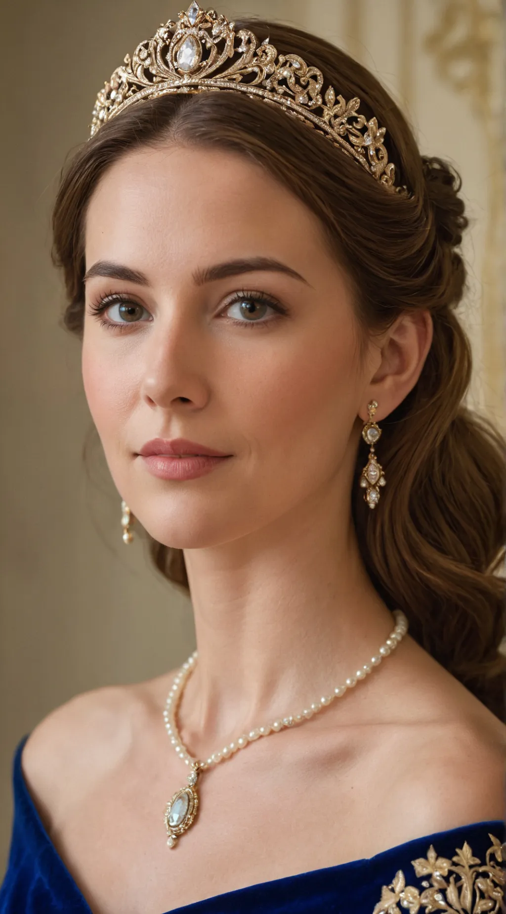 ai character: Queen Fusiana  background