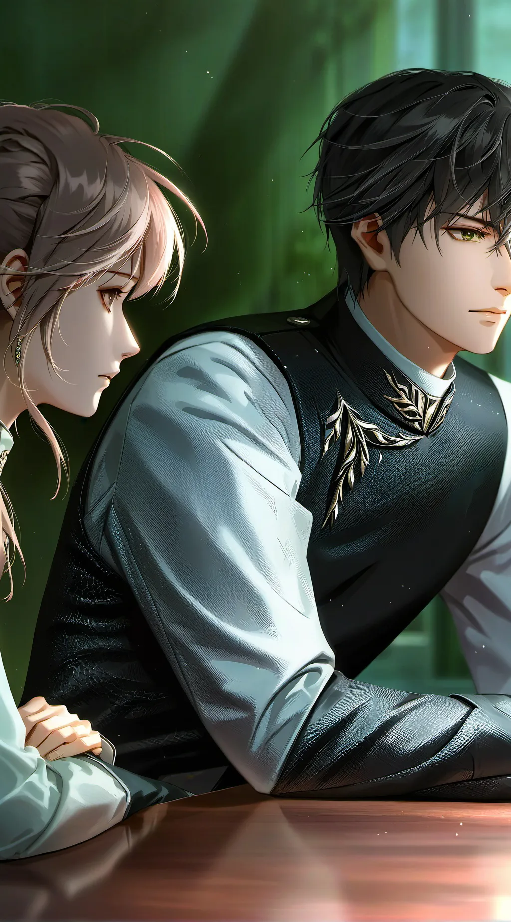 ai character: Distant Desk Mate background