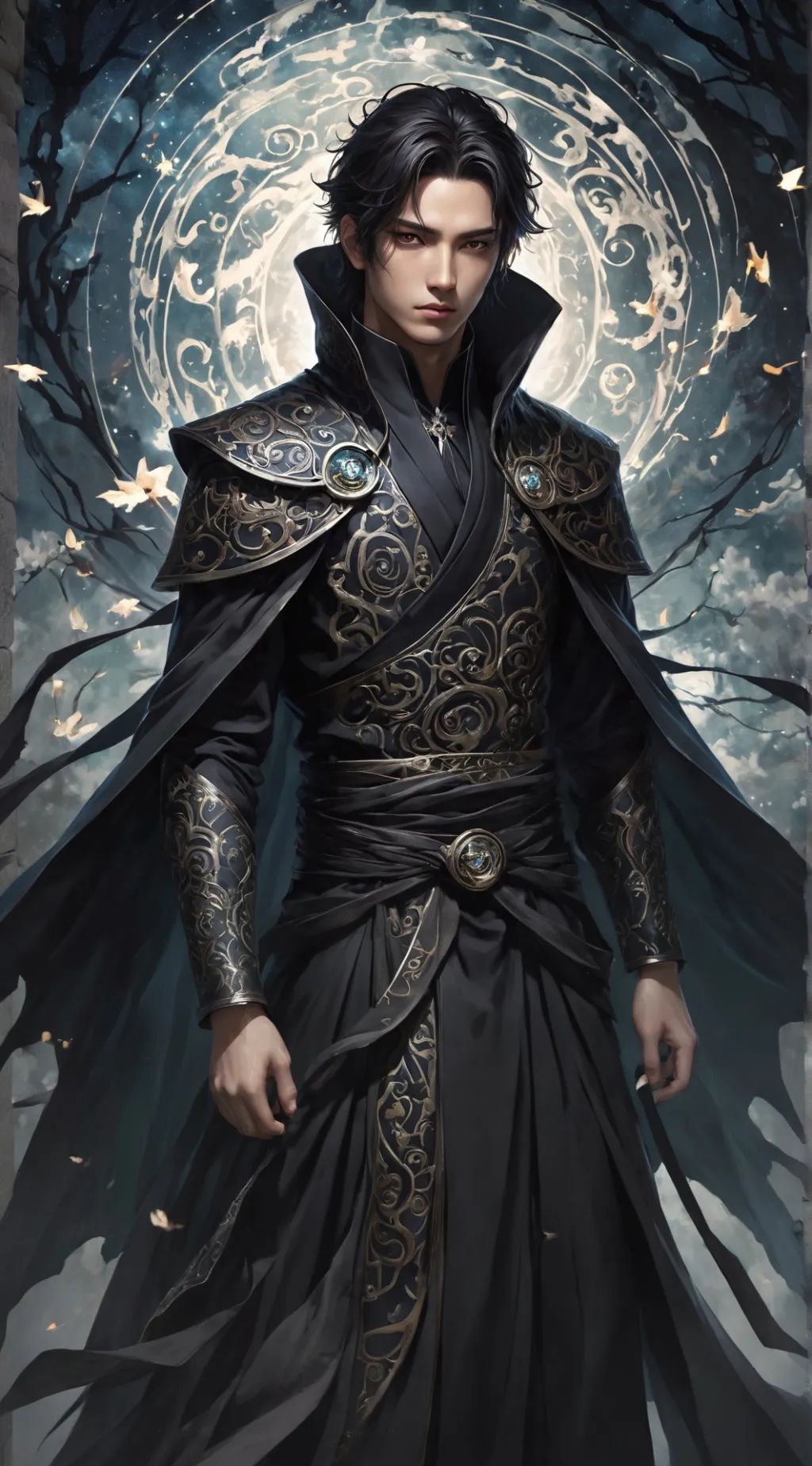 ai character: Max  background