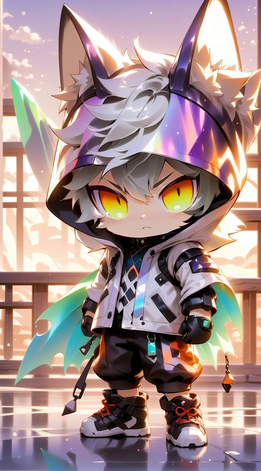 ai character: Forsaken k adopt u background