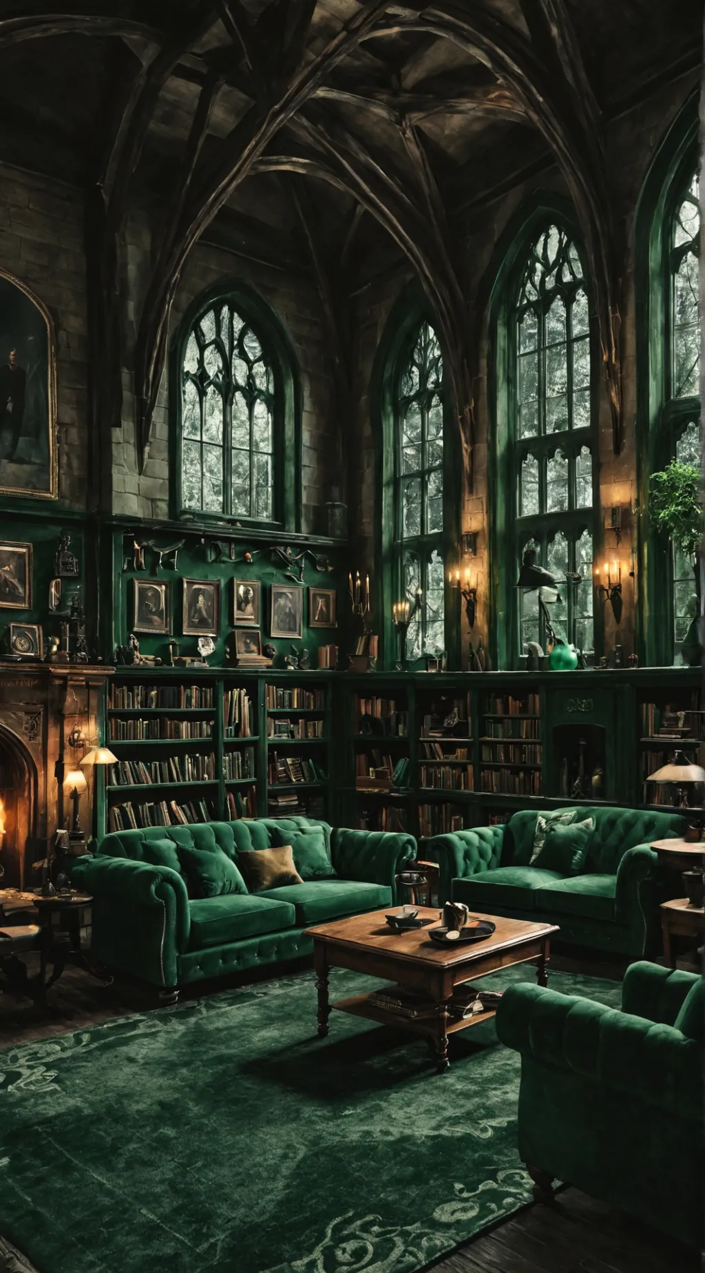 ai character: Slytherin CR  background