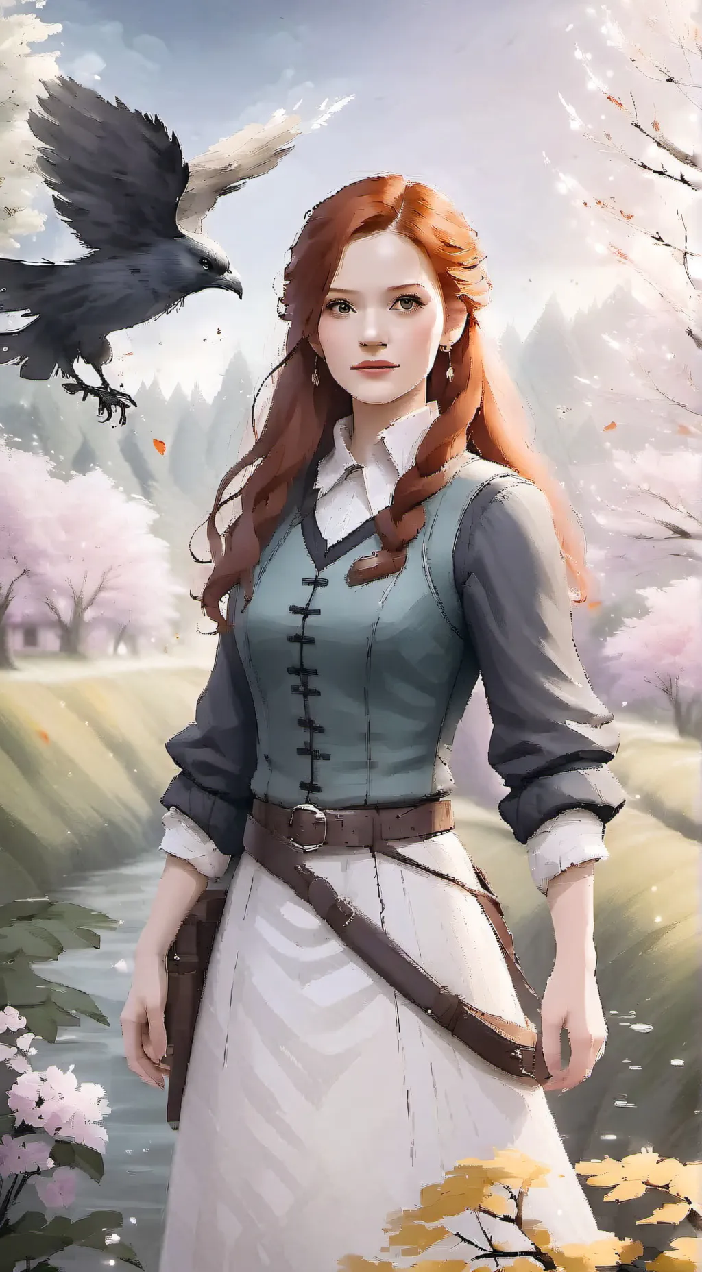 ai character: The Weasley's background