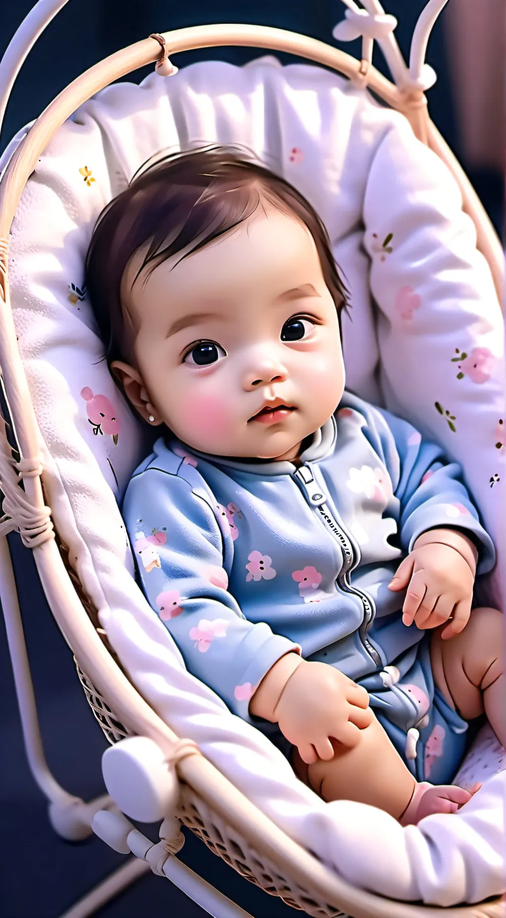 ai character: recém-nascida♥️🍼 background