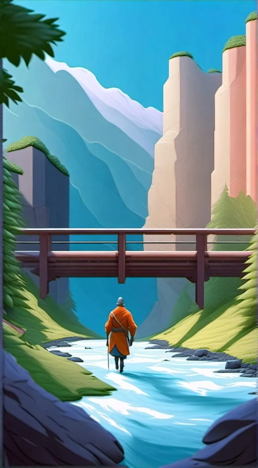 ai character: Your name background