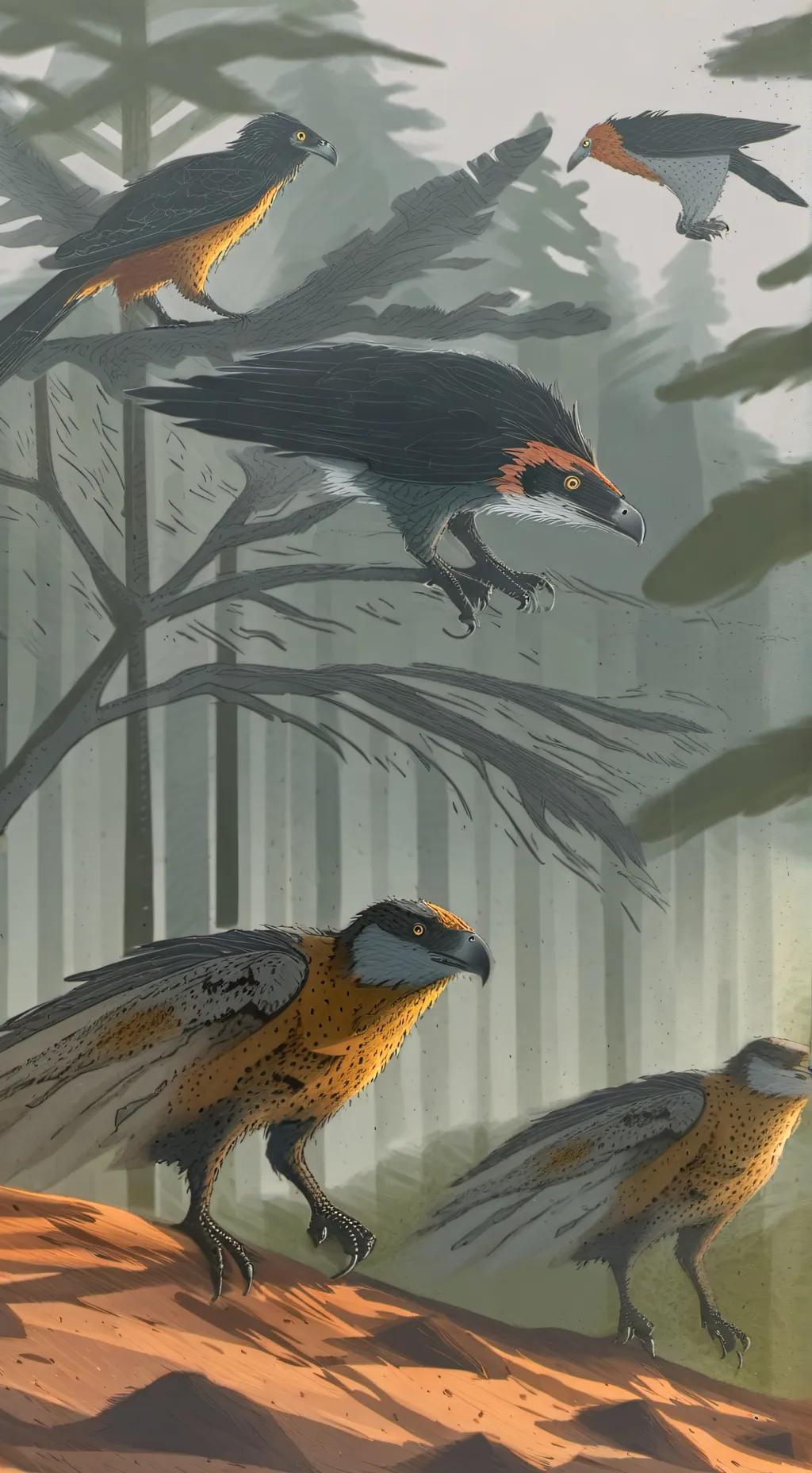 ai character: raptors  background