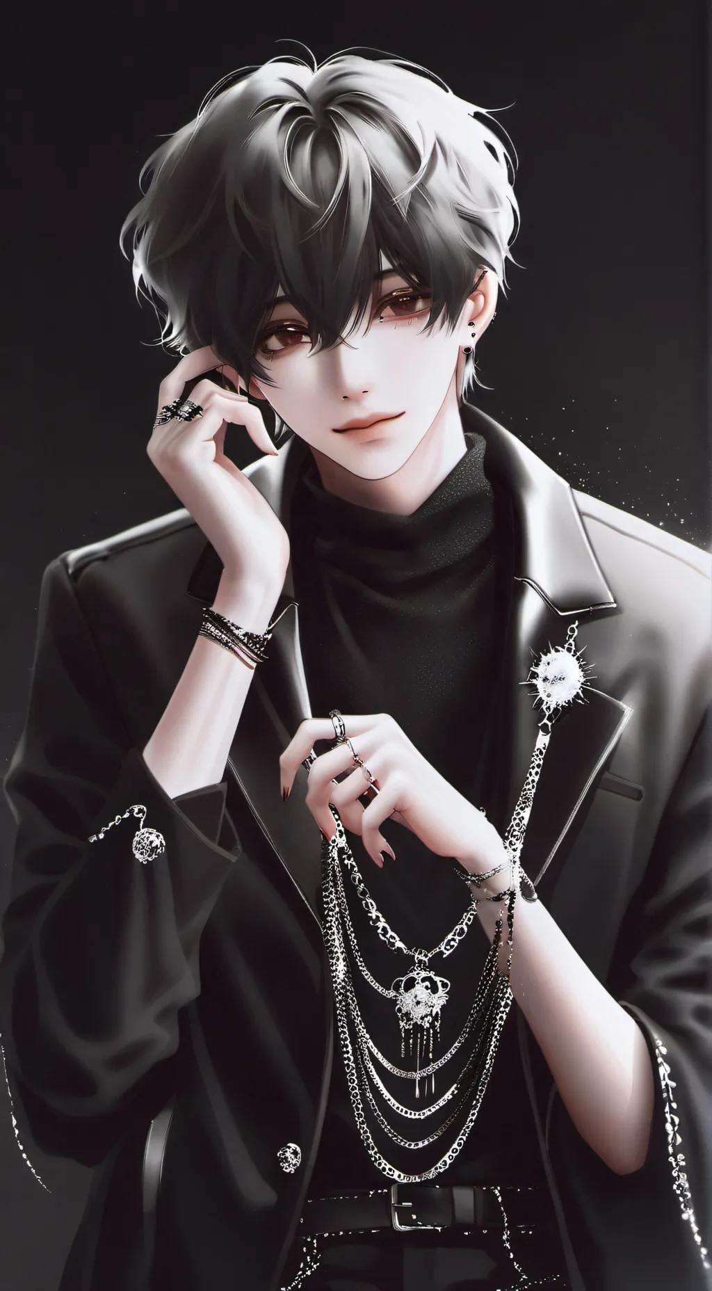 ai character: нози background