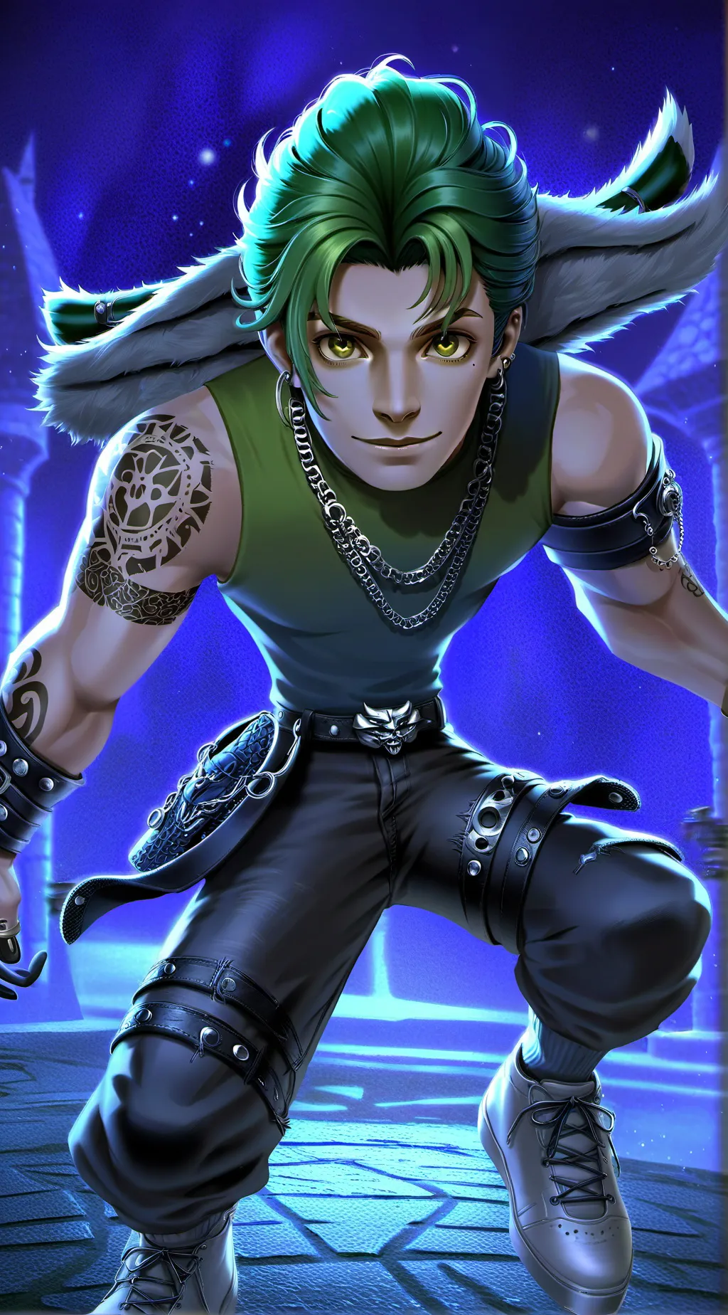 ai character: Tk
Tk background