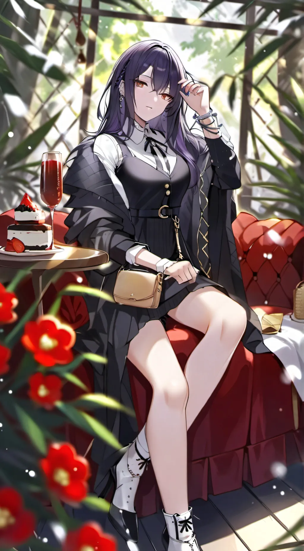 ai character: Annie  background