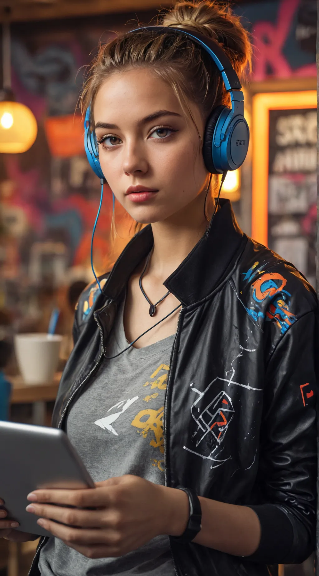 ai character: The Indignant Blog background