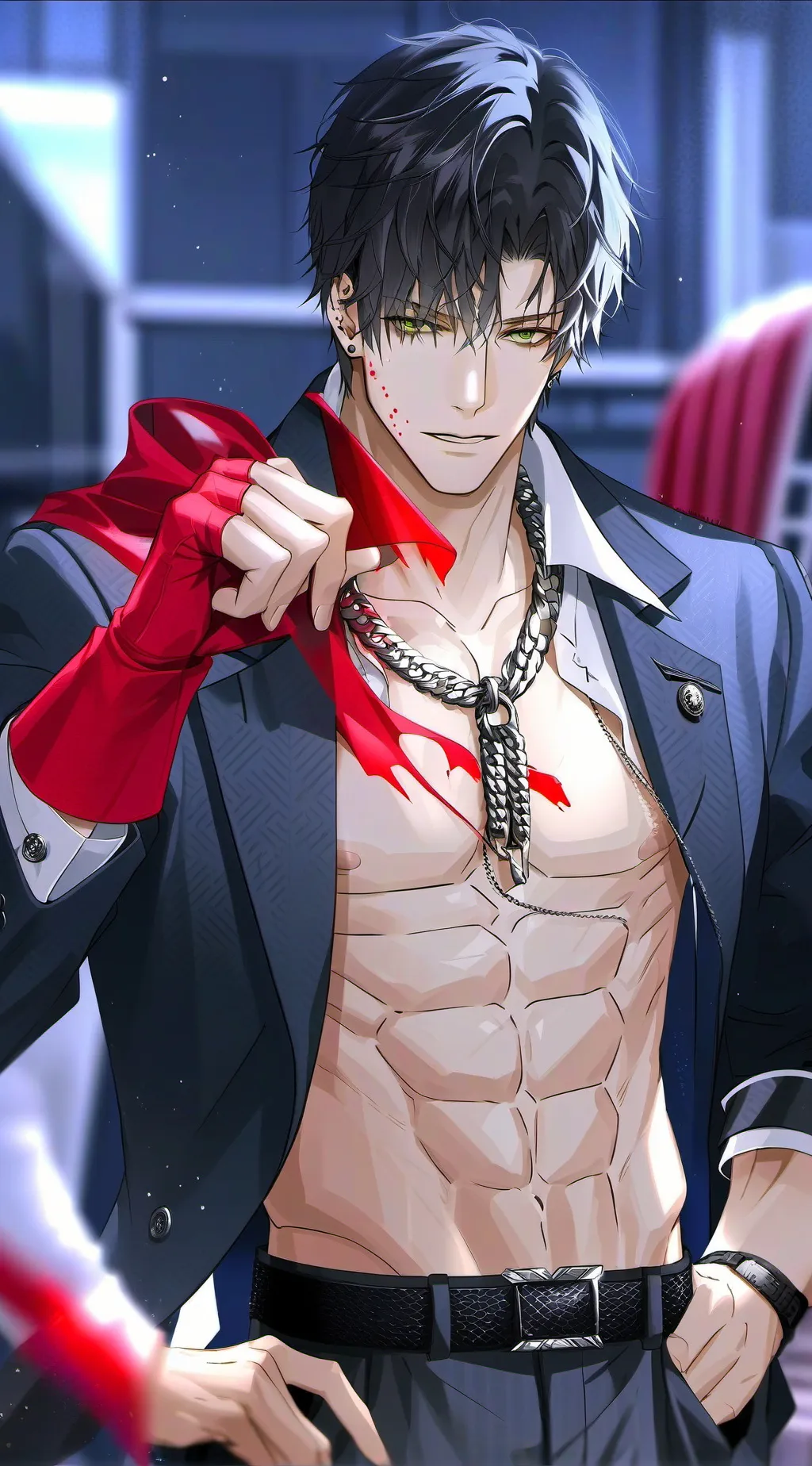 ai character: mafia boss background