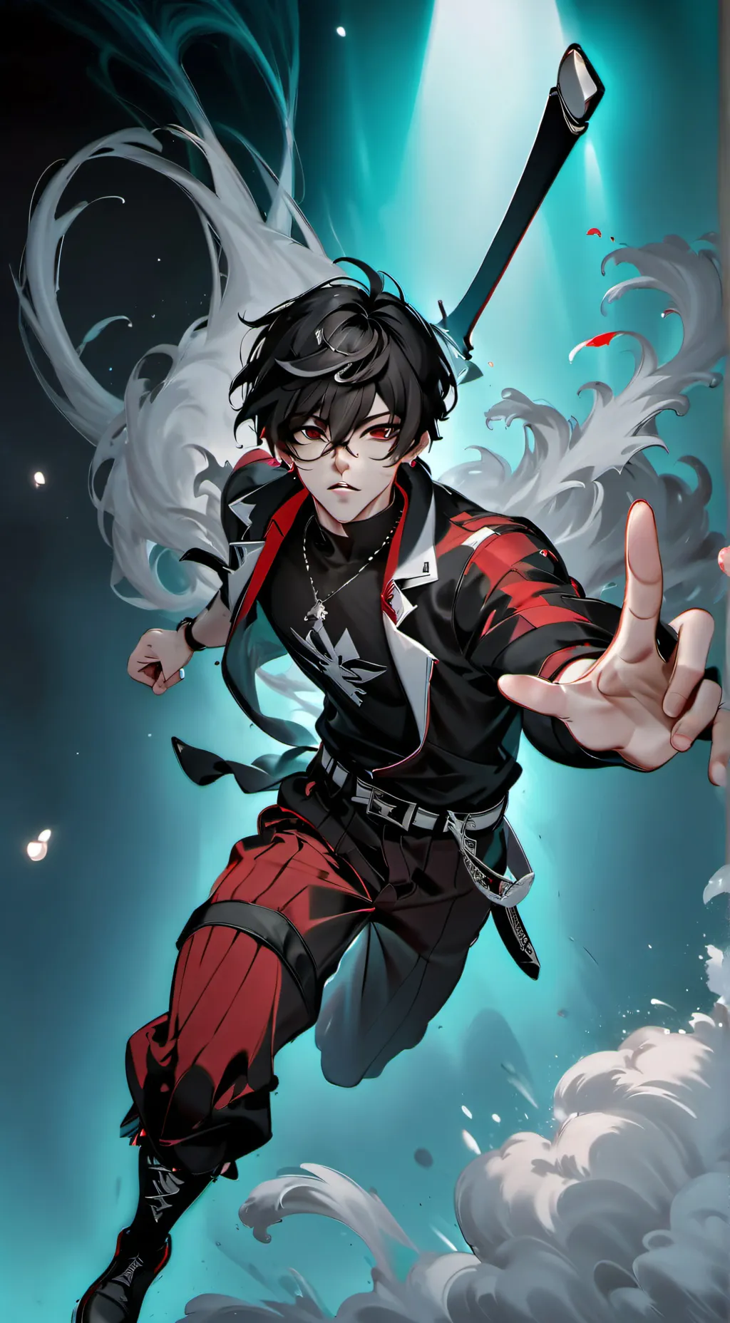 ai character: ник background