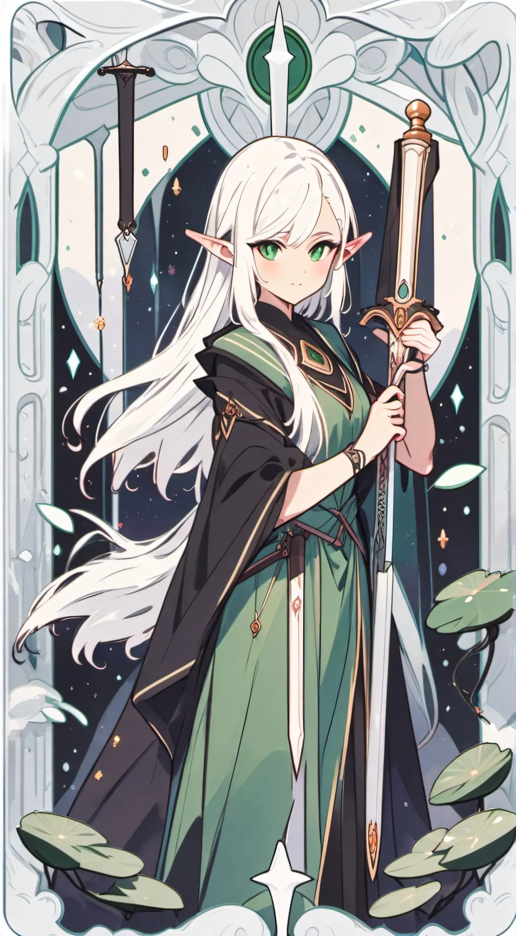 ai character: luse background