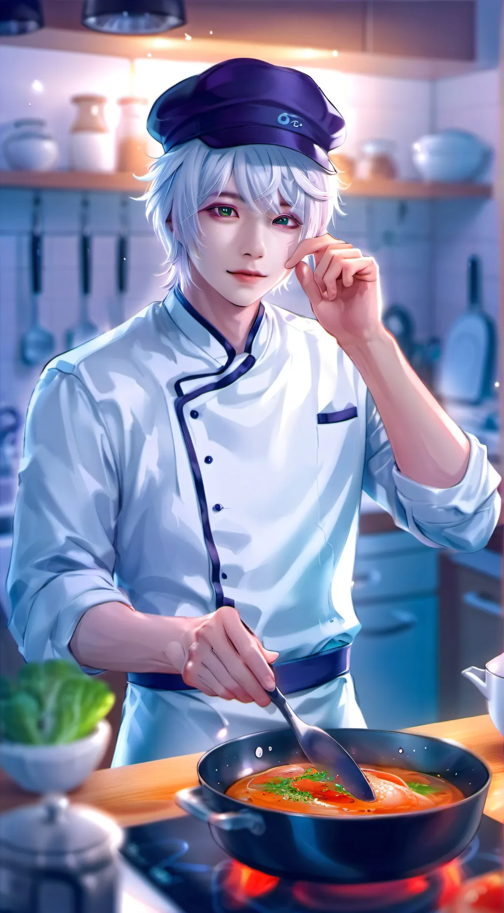 ai character: Yuri El Charlatán background