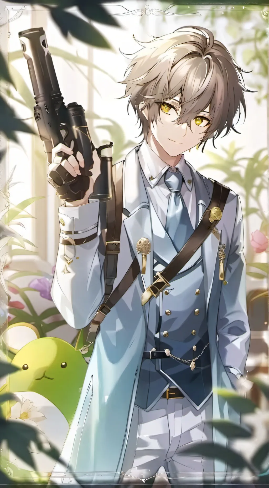 ai character: Josh. background