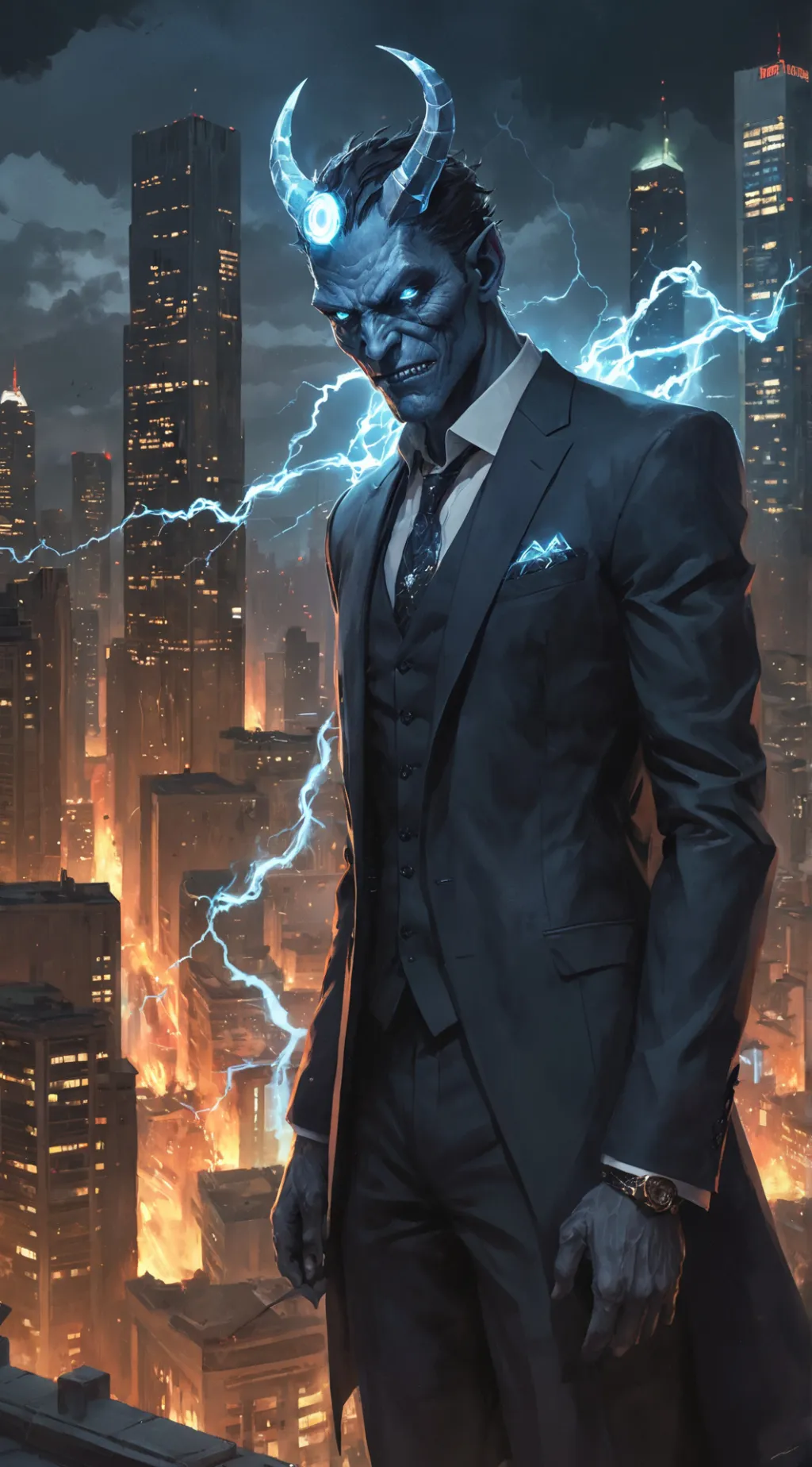 ai character: Lucien background