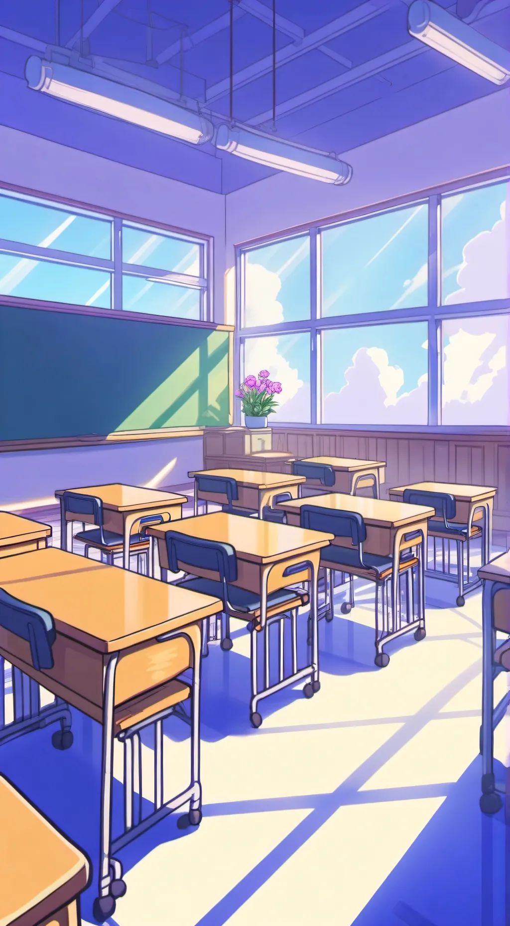 ai character: nuevo pilar background