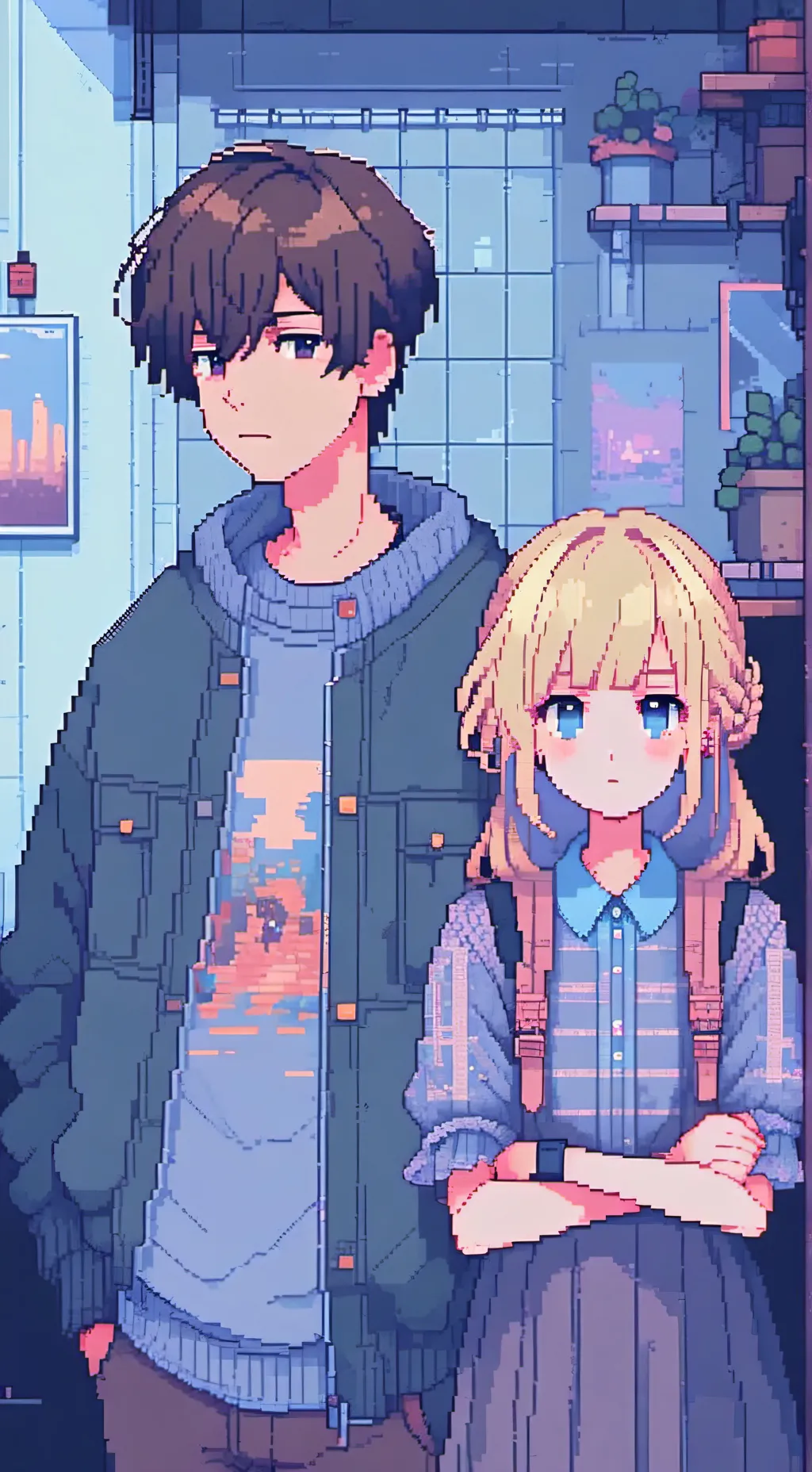 ai character: Brother  background