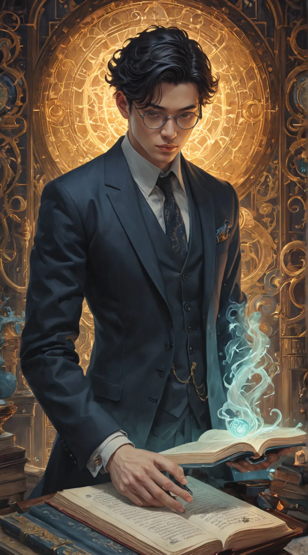 ai character: Wiliam background