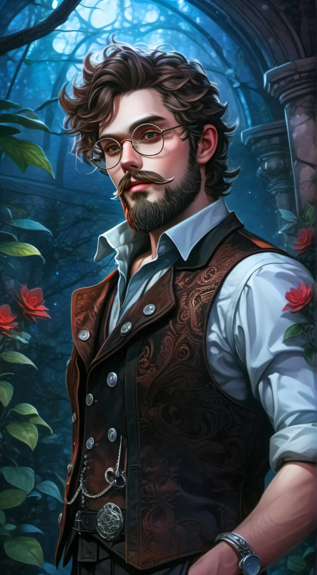 ai character: Stewart Sellers background