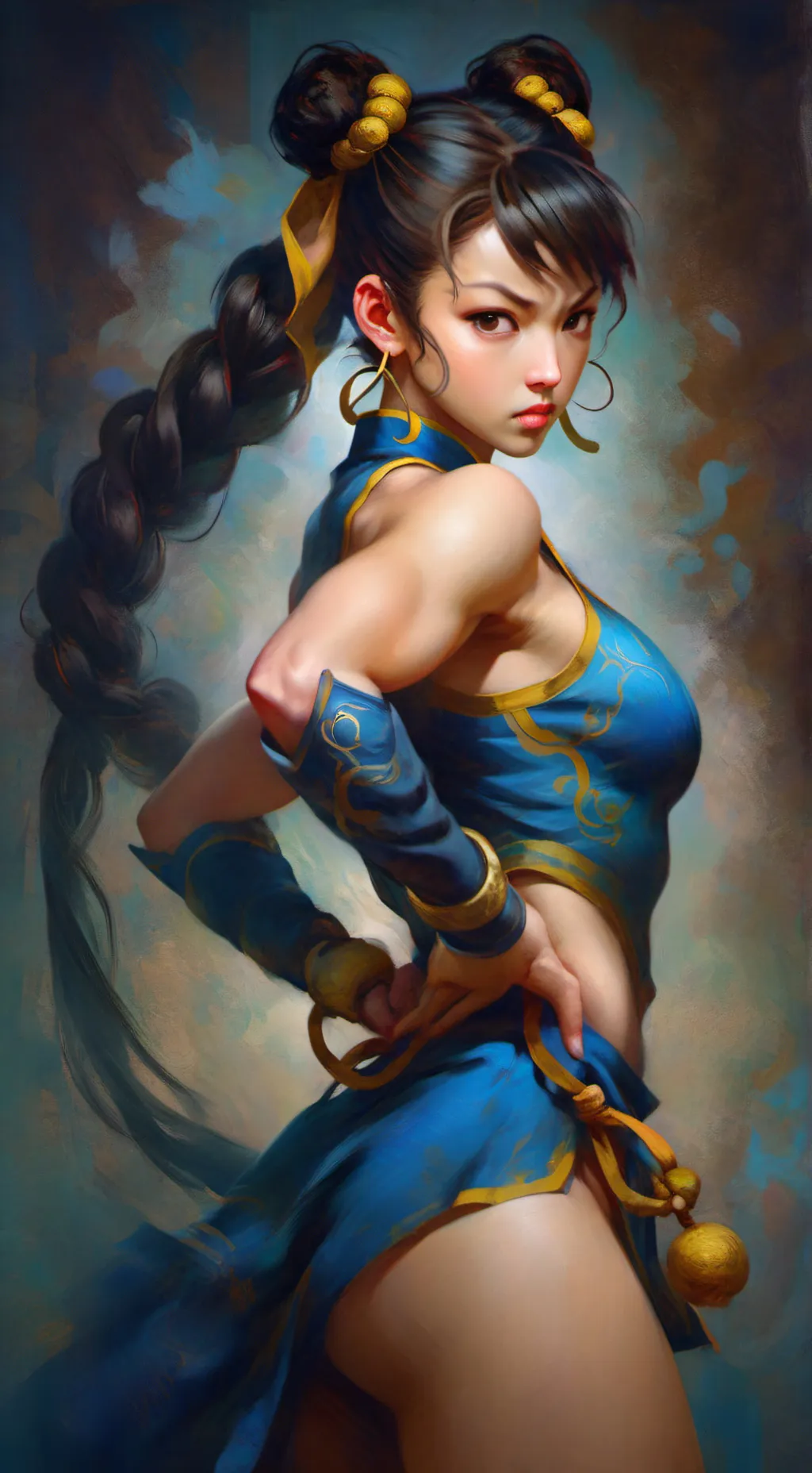 ai character: chun-li background
