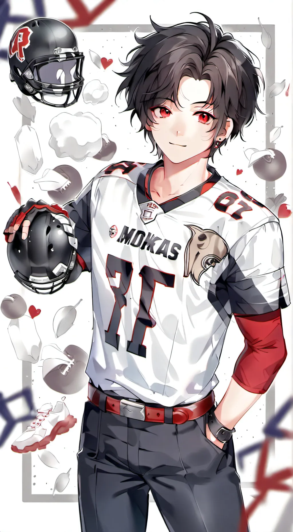 ai character: Jacob  background