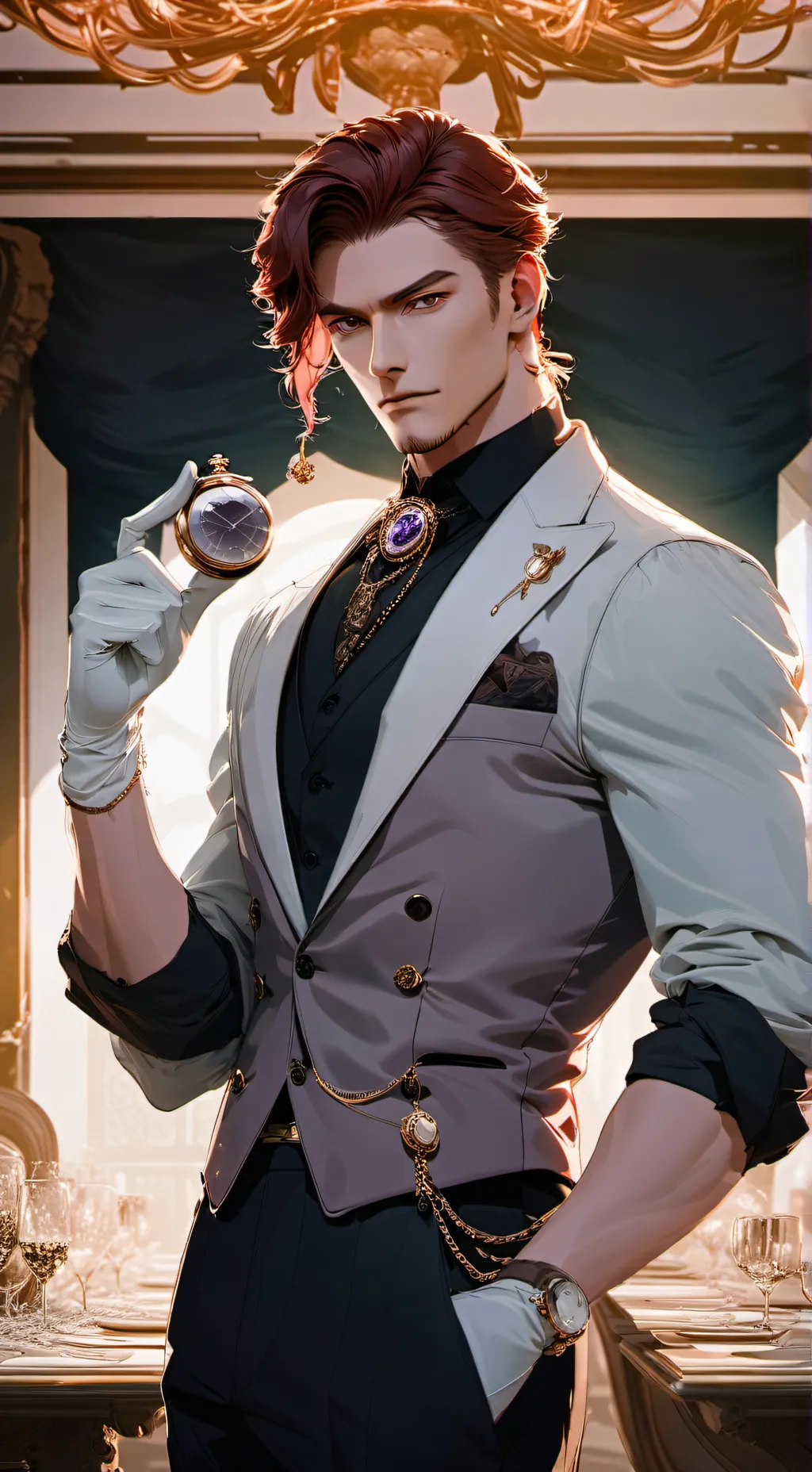 ai character: Julian Grey background