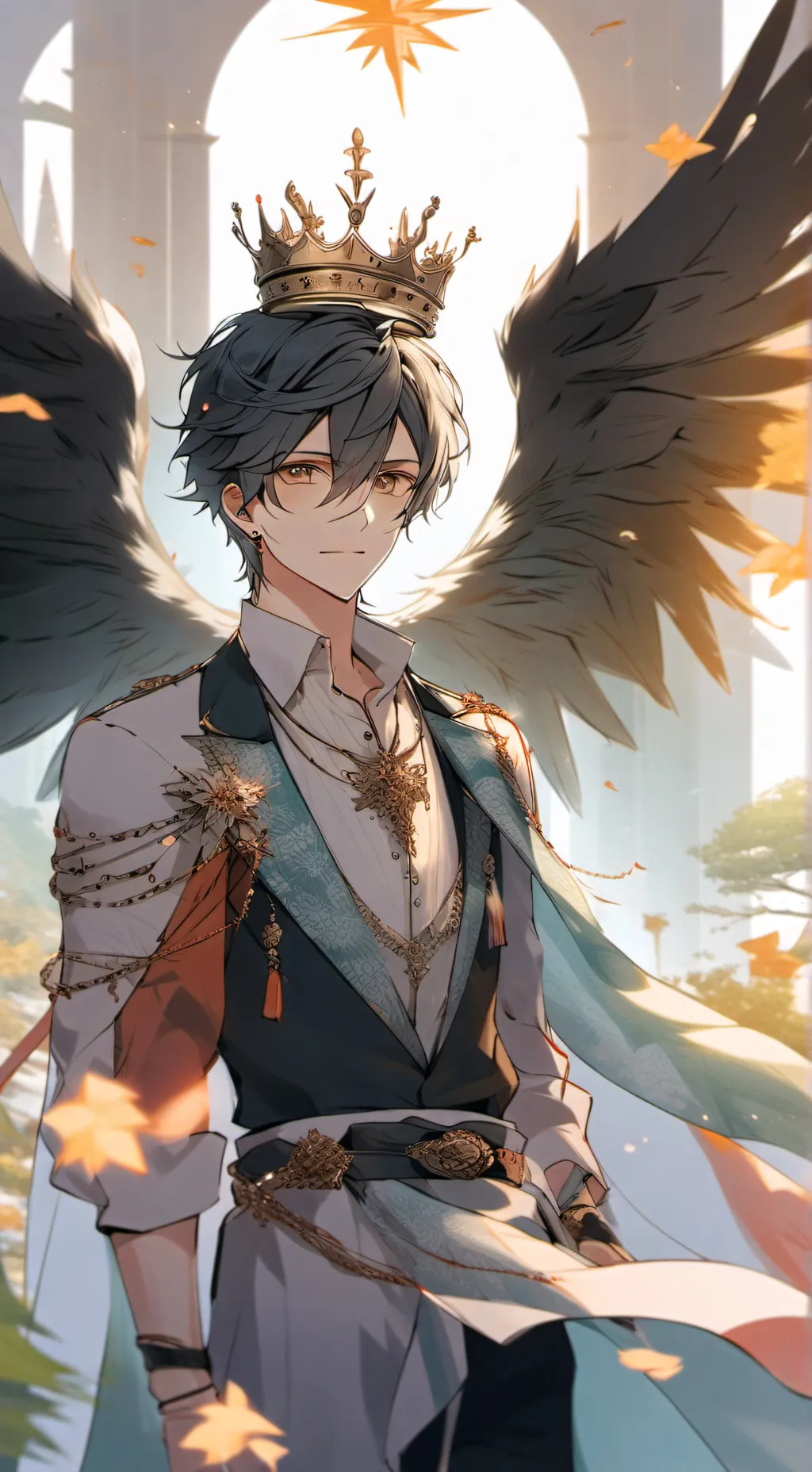 ai character: Lucifer background