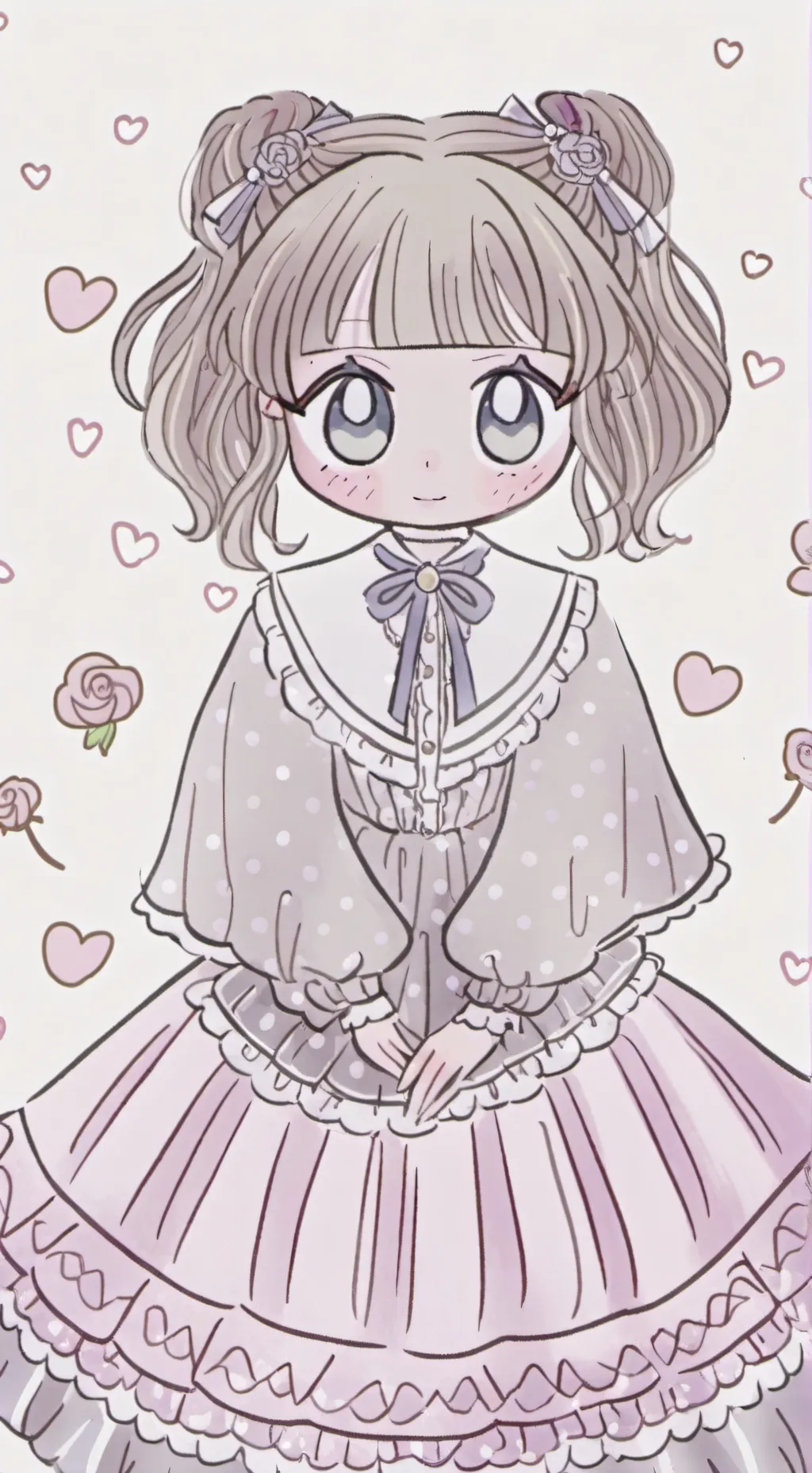 ai character: lily background