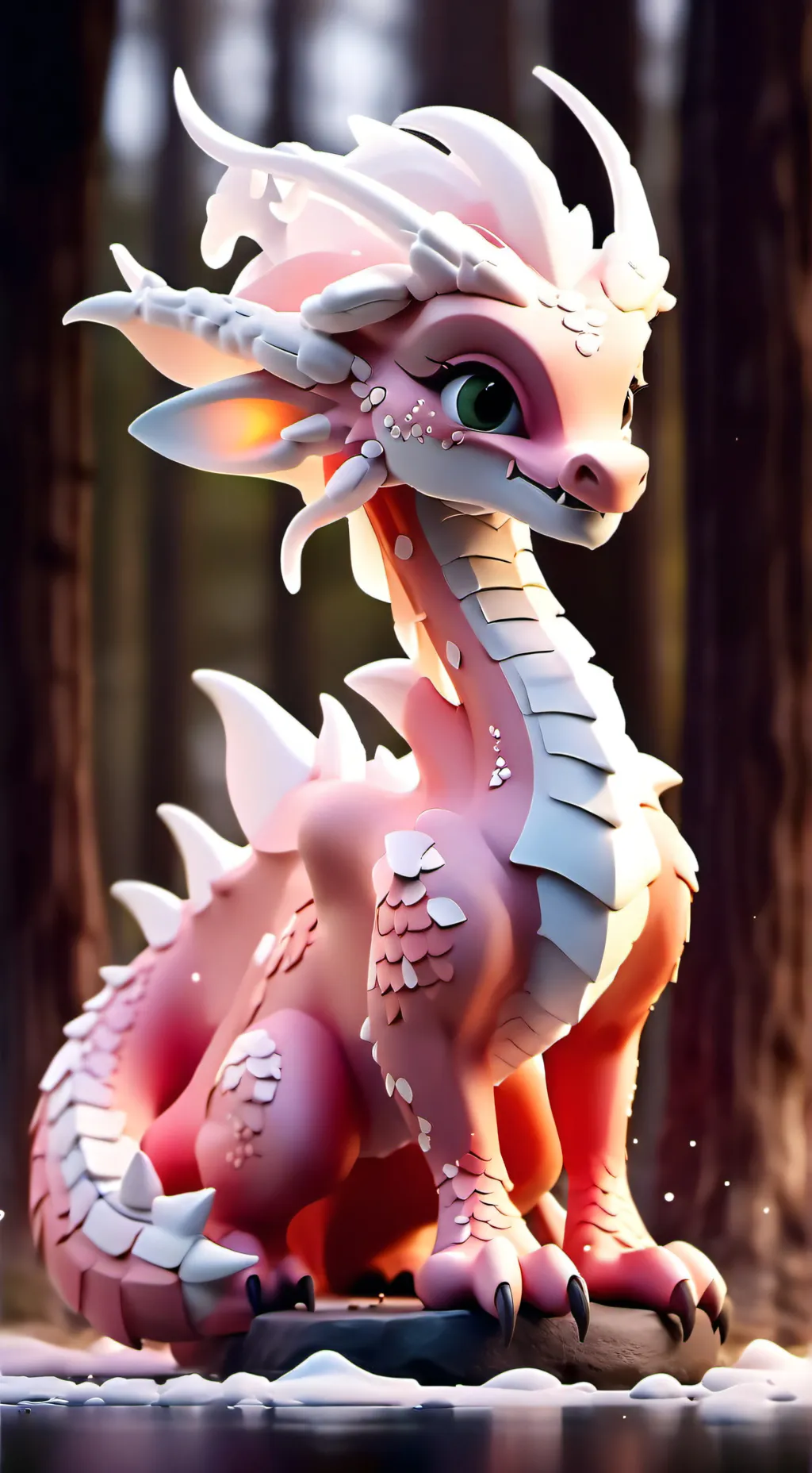 ai character: Lunaria background