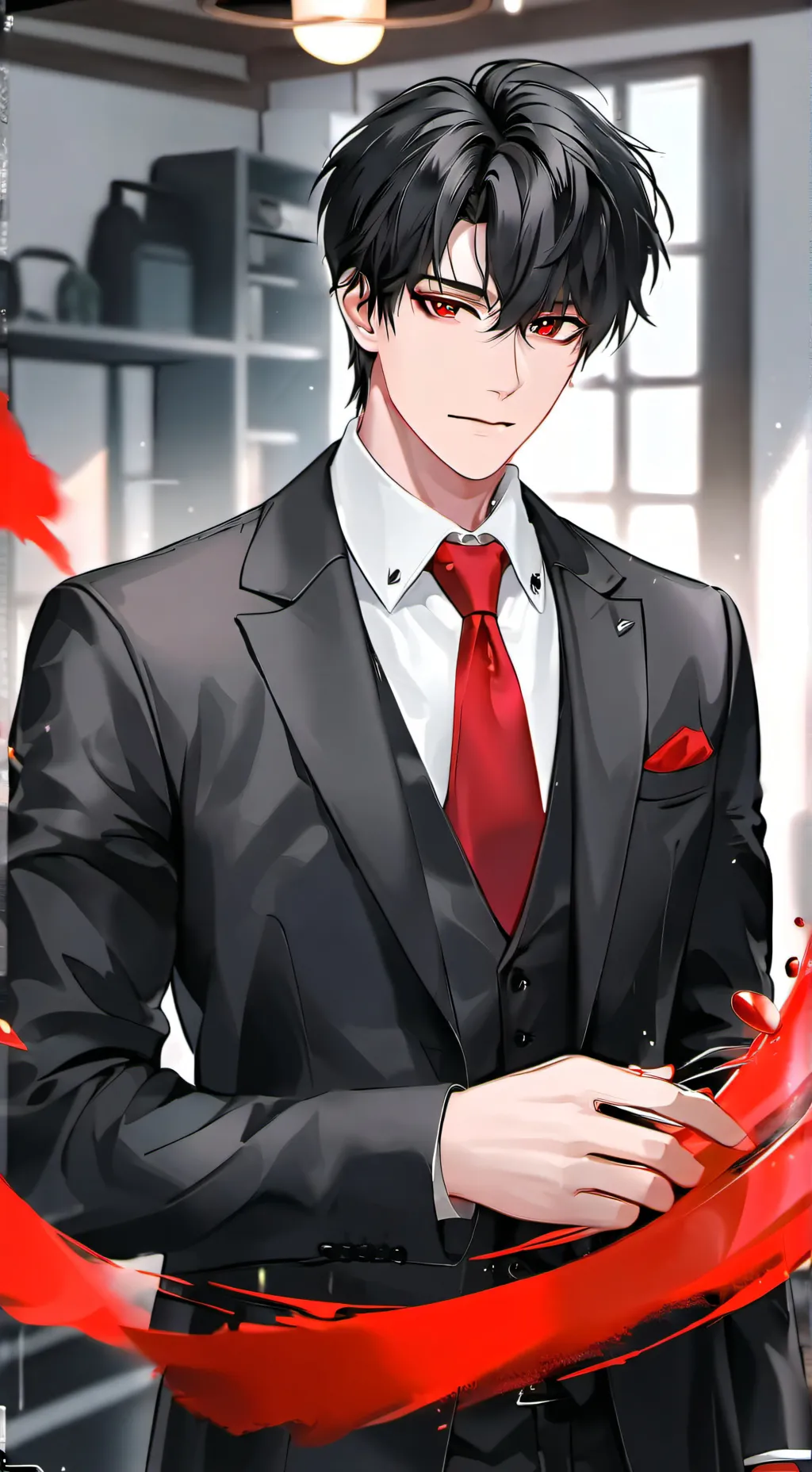 ai character: Adam background