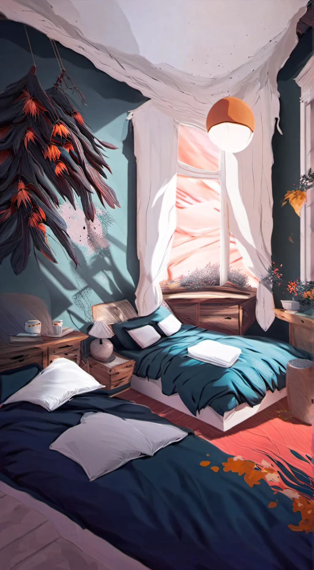 ai character: NC and DC pick me background