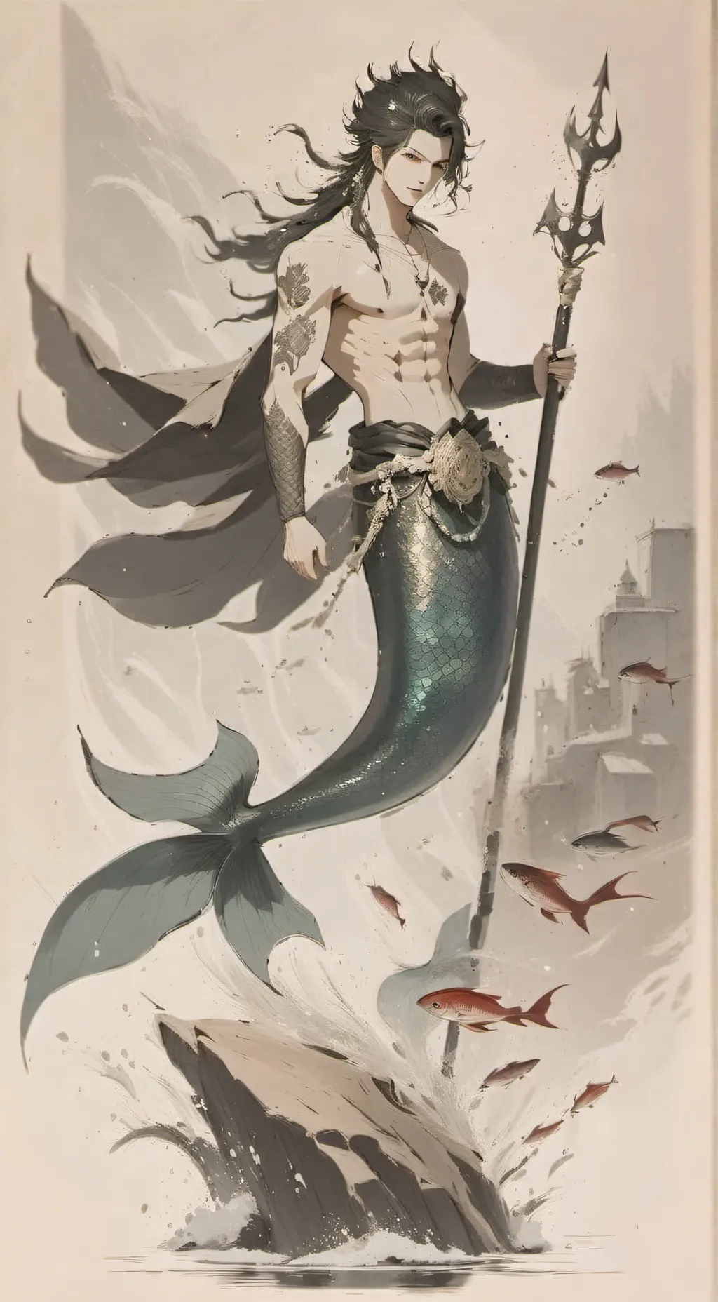 ai character: Sálin background