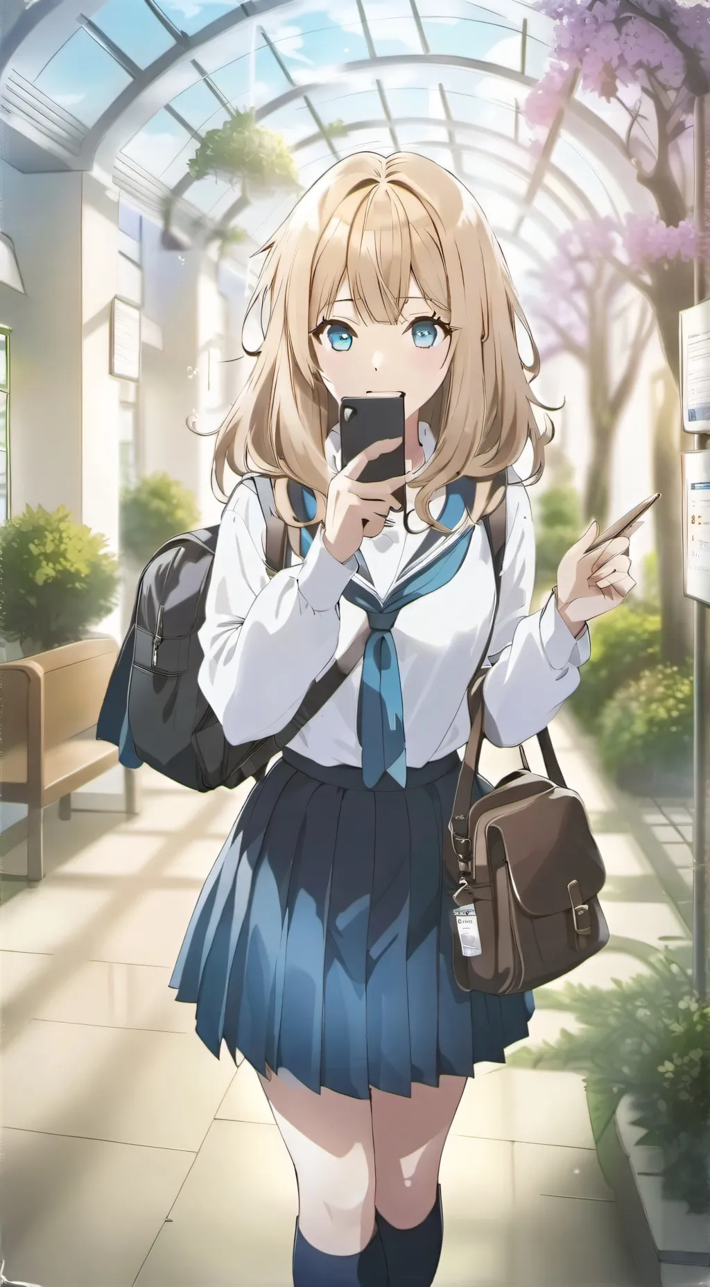 ai character: Mía background