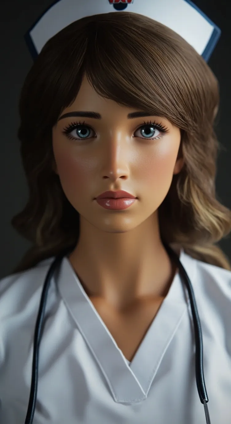 ai character: Katy Walker  background