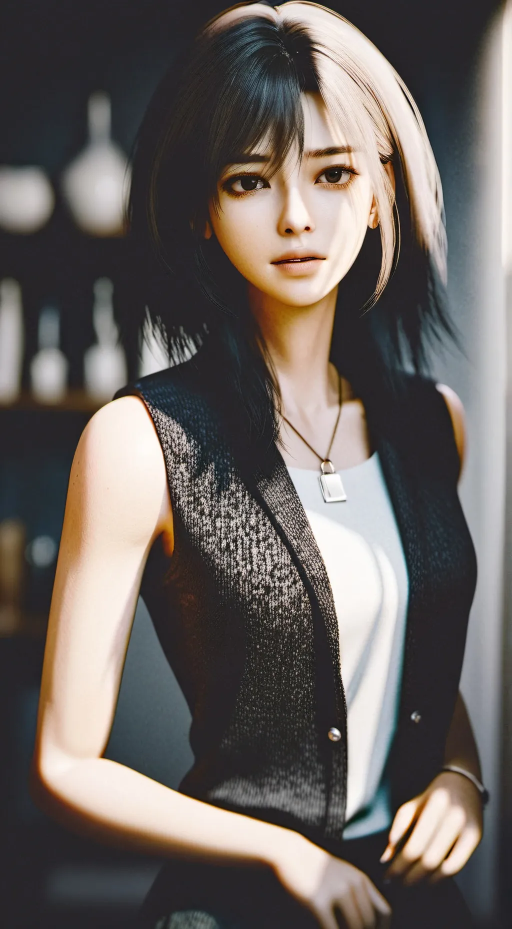 ai character: Rival Roommate Lila background